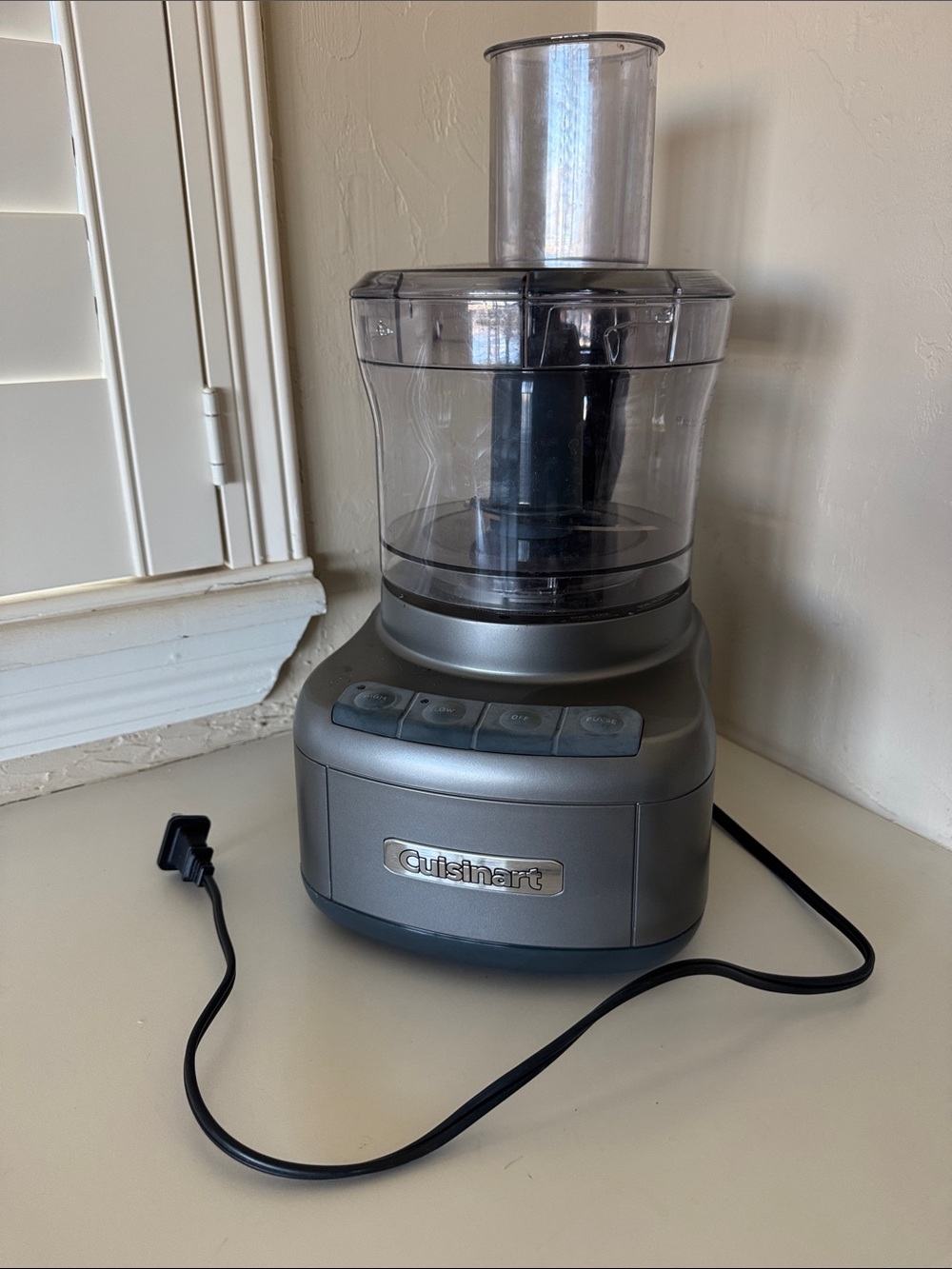 Cuisinart Gray and Clear Mini Food Processor